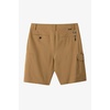 image:imageONEILL Mens 20 Inch TRVLR Cargo Hybrid Shorts  Water Resistant Mens Shorts with Elastic Waist and Quick Dry Stretch FabricDark Khaki