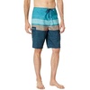 image:imageONEILL Mens 21 Inch Geo Print Boardshorts  Water Resistant Swim Trunks for Men with Quick Dry Stretch Fabric and PocketsOcean