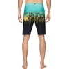 image:imageONEILL Mens 21 Inch Hyperfreak Divergent Boardshorts  Quick Dry Swim Trunks for Men with Fixed Waist and Quick Dry FabricAqua  Blue