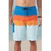image:imageONEILL Mens 21 Inch Hyperfreak Divergent Boardshorts  Quick Dry Swim Trunks for Men with Fixed Waist and Quick Dry FabricPacific