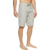 image:imageONEILL Mens 21 Inch Solid BoardshortsWater Resistant Swim Trunks for Men with Quick Dry Stretch Fabric and PocketsLight Grey
