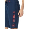 image:imageONEILL Mens 21 Inch Solid BoardshortsWater Resistant Swim Trunks for Men with Quick Dry Stretch Fabric and PocketsMidnight Blue