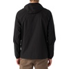 image:imageONEILL Mens TRVLR Stretch ZipUp Windbreaker Jacket  Standard Fit Water Resistant Jacket for Men with Hood and PocketsBlackL