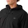 image:imageONEILL Mens TRVLR Stretch ZipUp Windbreaker Jacket  Standard Fit Water Resistant Jacket for Men with Hood and PocketsBlackL