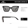 image:imageONEILL NOOSA 20 Womens Oversized Square Polarized Sunglasses UV400 Protection 54 mmMatte Black