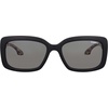 image:imageONEILL PEAHI 20 Womens Oversized Square Butterfly Polarized Sunglasses UV400 Protection 56 mmMatte BlackPalm Leaf