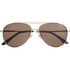 image:imageONEILL POHNPEI 20 Polarized Aviator Sunglasses for Men Women 59 mm UV400 ProtectionMatte Gold