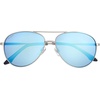 image:imageONEILL POHNPEI 20 Polarized Aviator Sunglasses for Men Women 59 mm UV400 ProtectionMatte Silver