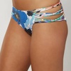 image:imageONEILL Womens Boulders Strappy Side Bikini Bottoms  Full Coverage Womens Bathing Suit Bottom with MultiStrap DetailAbbie Floral