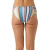 image:imageONEILL Womens Boulders Strappy Side Bikini Bottoms  Full Coverage Womens Bathing Suit Bottom with MultiStrap DetailLookout Stripe