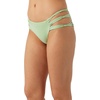 image:imageONEILL Womens Boulders Strappy Side Bikini Bottoms  Full Coverage Womens Bathing Suit Bottom with MultiStrap DetailOasis  Saltwater Solids Boulders Bott