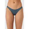 image:imageONEILL Womens Saltwater Solids Hermosa Bikini Bottom Slate XL