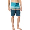 image:imageONEILL Mens 21 Inch Geo Print Boardshorts  Water Resistant Swim Trunks for Men with Quick Dry Stretch Fabric and PocketsOcean