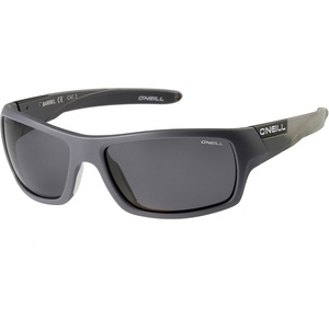 image:imageONEILL BARREL 20 Wrap Fit Polarized Sunglasses for Men Women 62 mm UV400 ProtectionMatte Grey Surfboard