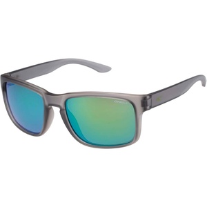 image:imageONEILL COASTLINE 20 Mens and Womens Large Fit Square Polarized Sunglasses with Mirror Lenses UV400 Protection 58 mmMatte Gray Crystal
