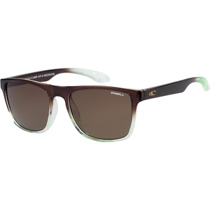 image:imageONEILL Chagos 20 Sporty Square Polarized Sunglasses for Men and Women 55 mm UVA UVB ProtectionGloss BrownAqua Fade