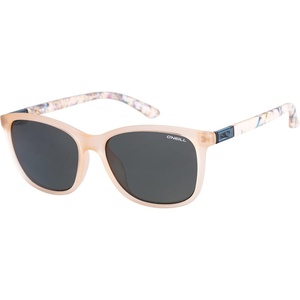 image:imageONEILL MALIKA 20 Womens Polarized Sporty Square Sunglasses 55 MillimetersMatte Coral CrystalBlue Flower Graphic