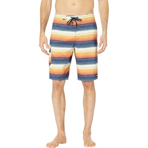 image:imageONEILL Mens 21 Inch Geo Print Boardshorts  Water Resistant Swim Trunks for Men with Quick Dry Stretch Fabric and PocketsBone  Santa Cruz Stripe