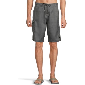 image:imageONEILL Mens 21 Inch Geo Print Boardshorts  Water Resistant Swim Trunks for Men with Quick Dry Stretch Fabric and PocketsGrey  Santa Cruz Printed 20