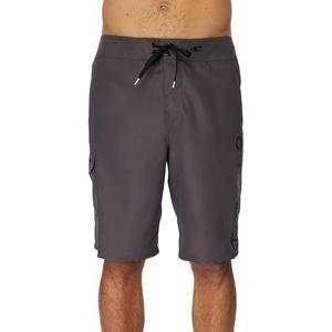 image:imageONEILL Mens 21 Inch Solid BoardshortsWater Resistant Swim Trunks for Men with Quick Dry Stretch Fabric and PocketsAnthracite