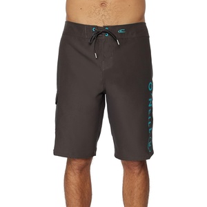 image:imageONEILL Mens 21 Inch Solid BoardshortsWater Resistant Swim Trunks for Men with Quick Dry Stretch Fabric and PocketsAsphalt