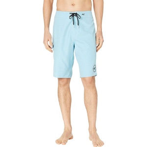 image:imageONEILL Mens 21 Inch Solid BoardshortsWater Resistant Swim Trunks for Men with Quick Dry Stretch Fabric and PocketsCyan  Santa Cruz Solid 20