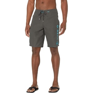image:imageONEILL Mens 21 Inch Solid BoardshortsWater Resistant Swim Trunks for Men with Quick Dry Stretch Fabric and PocketsDark Charcoal 1