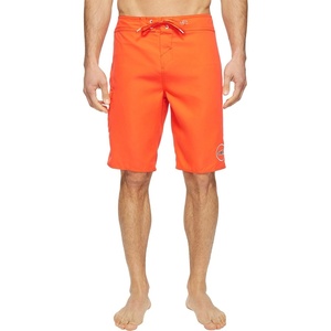 image:imageONEILL Mens 21 Inch Solid BoardshortsWater Resistant Swim Trunks for Men with Quick Dry Stretch Fabric and PocketsNeon Red