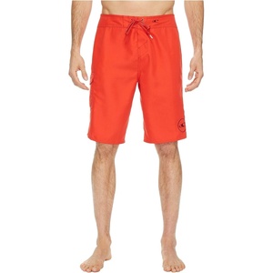 image:imageONEILL Mens 21 Inch Solid BoardshortsWater Resistant Swim Trunks for Men with Quick Dry Stretch Fabric and PocketsRed 1