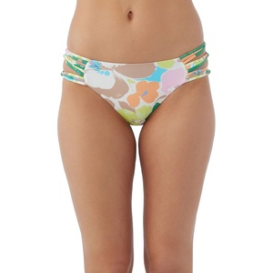 image:imageONEILL Womens Boulders Strappy Side Bikini Bottoms  Full Coverage Womens Bathing Suit Bottom with MultiStrap DetailSami Floral