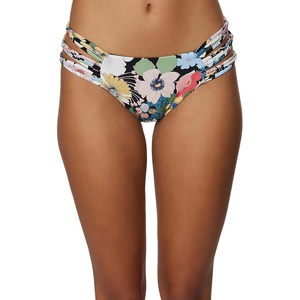 image:imageONEILL Womens Boulders Strappy Side Bikini Bottoms  Full Coverage Womens Bathing Suit Bottom with MultiStrap DetailTwiggy