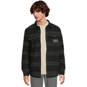 image:imageONeill Mens Lined Jacket  Durable Canvas or Flannel Outer High Pile Interior for Warmth Standard Fit Everyday LayerBlack 2