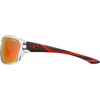 image:imageONEILL DEEPCURRENT 20 Mens Polarized Wrap Sunglasses for Sports UV400 Protection 65 mm Mirror LensesGloss Clear CrystalRed