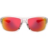 image:imageONEILL DEEPCURRENT 20 Mens Polarized Wrap Sunglasses for Sports UV400 Protection 65 mm Mirror LensesGloss Clear CrystalRed