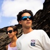 image:imageONEILL DEEPCURRENT 20 Mens Polarized Wrap Sunglasses for Sports UV400 Protection 65 mm Mirror LensesMatte BlackBlue