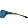 image:imageONEILL DEEPCURRENT 20 Mens Polarized Wrap Sunglasses for Sports UV400 Protection 65 mm Mirror LensesMatte NavyLime Green