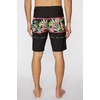 image:imageONEILL Mens 20 Inch Stripe Boardshorts  Water Resistant Swim Trunks for Men with Quick Dry Stretch Fabric and PocketsFuchsia  Hydro Wanderer