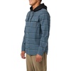 image:imageONEILL Mens Archer Hooded Flannel ShirtDark Slate