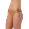 image:imageONEILL Womens Flamenco Bikini Bottoms  Cheeky Coverage Womens Bathing Suit Bottom with High Leg FitBrown Sugar