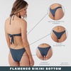 image:imageONEILL Womens Flamenco Bikini Bottoms  Cheeky Coverage Womens Bathing Suit Bottom with High Leg FitMimosa
