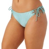 image:imageONEILL Womens Flamenco Bikini Bottoms  Cheeky Coverage Womens Bathing Suit Bottom with High Leg FitMizi Metallic Rib