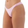image:imageONEILL Womens Flamenco Bikini Bottoms  Cheeky Coverage Womens Bathing Suit Bottom with High Leg FitPink  Saltwater Solids Hermosa