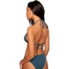 image:imageONEILL Womens Flamenco Bikini Bottoms  Cheeky Coverage Womens Bathing Suit Bottom with High Leg FitSlate  Saltwater Solids Venice