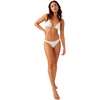 image:imageONEILL Womens Flamenco Bikini Bottoms  Cheeky Coverage Womens Bathing Suit Bottom with High Leg FitVanilla  Saltwater Solids Venice