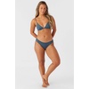image:imageONEILL Womens Matira Bikini Bottoms  Cheeky Coverage Womens Bathing Suit Bottom with Hipster FitSlate 3