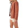 image:imageONEILL Womens Oversized Quilted Jacket  Lightweight Jackets for Women with Pockets  Casual and ComfortableRustic Brown  Mabeline