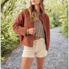 image:imageONEILL Womens Oversized Quilted Jacket  Lightweight Jackets for Women with Pockets  Casual and ComfortableRustic Brown  Mabeline