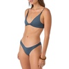 image:imageONEILL Womens Saltwater Solids Seaside Bikini TopSlate  Pismo