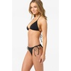 image:imageONEILL Womens Saltwater Solids Venice Triangle Top  Adjustable Halter Straps Removable CupsBlack