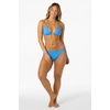 image:imageONEILL Womens Saltwater Solids Venice Triangle Top  Adjustable Halter Straps Removable CupsBlu